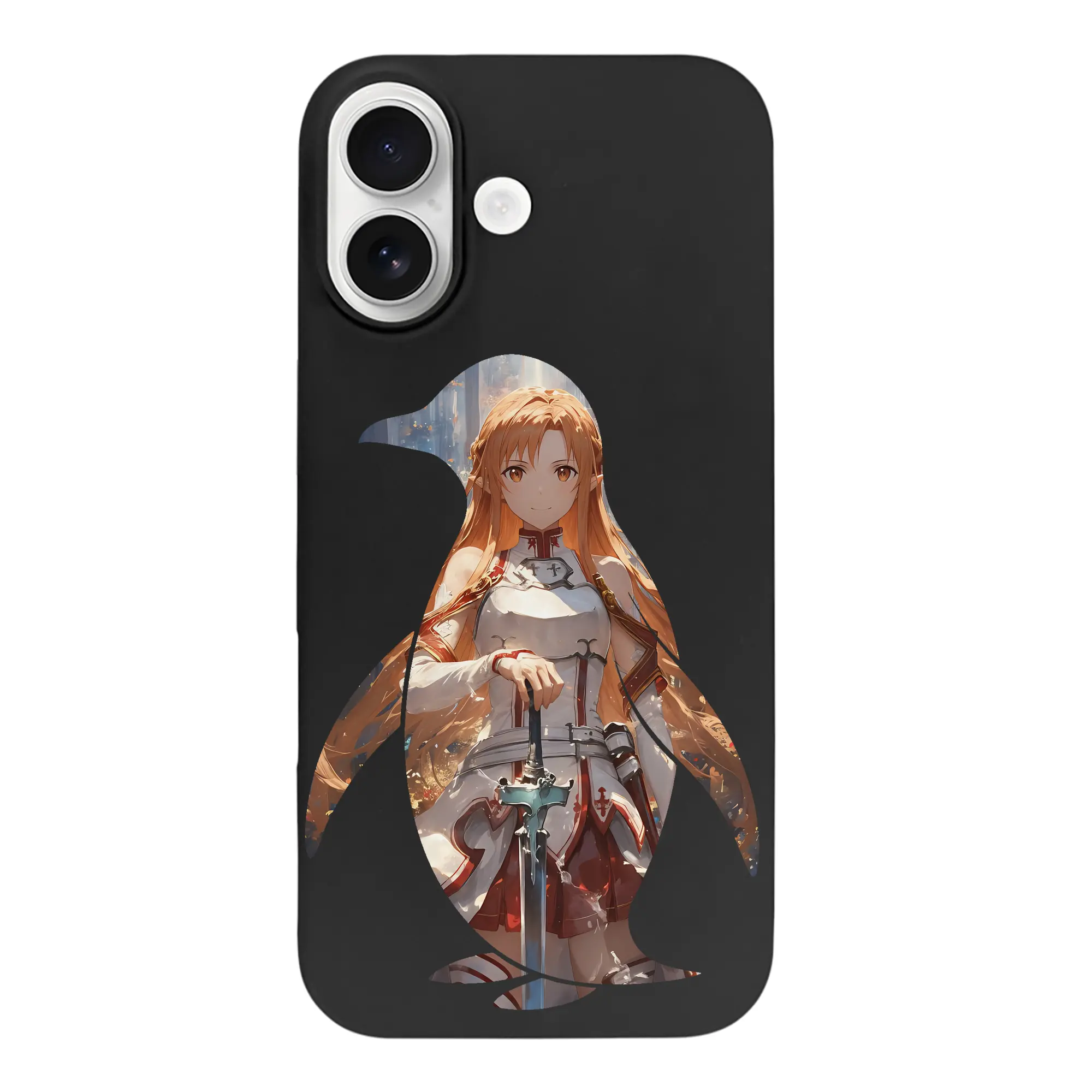 ソードアートオンライン グッズ アスナ - iPhone 17 シリーズ シリコンケース 薄型 耐衝撃 指紋防止 ソフトタッチカバー 精密フィット 傷防止 保護ケース iPhone 17/17 Air/17 Pro/17 Pro Max 対応